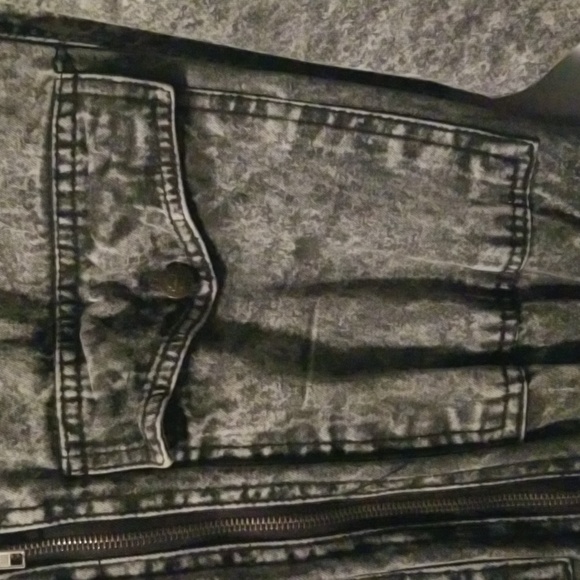 Vintage jean zip-up dress - Picture 3 of 5